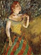 Edgar Degas New Singer oil painting